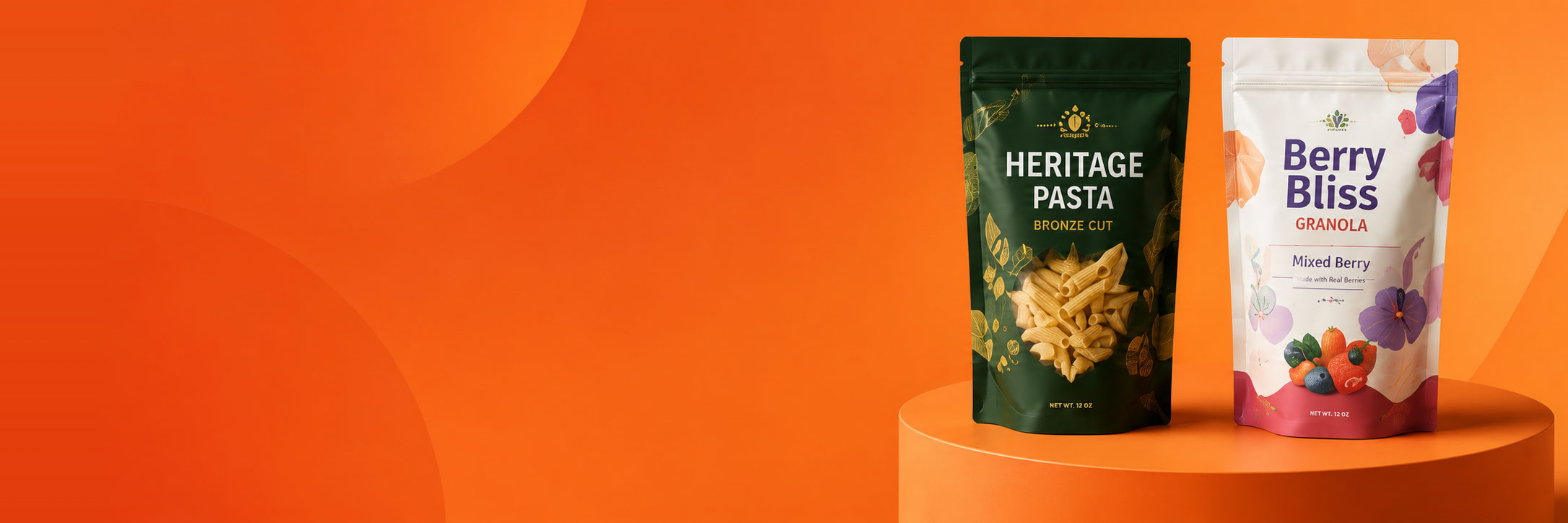 Premium printed food packaging produced at high volume