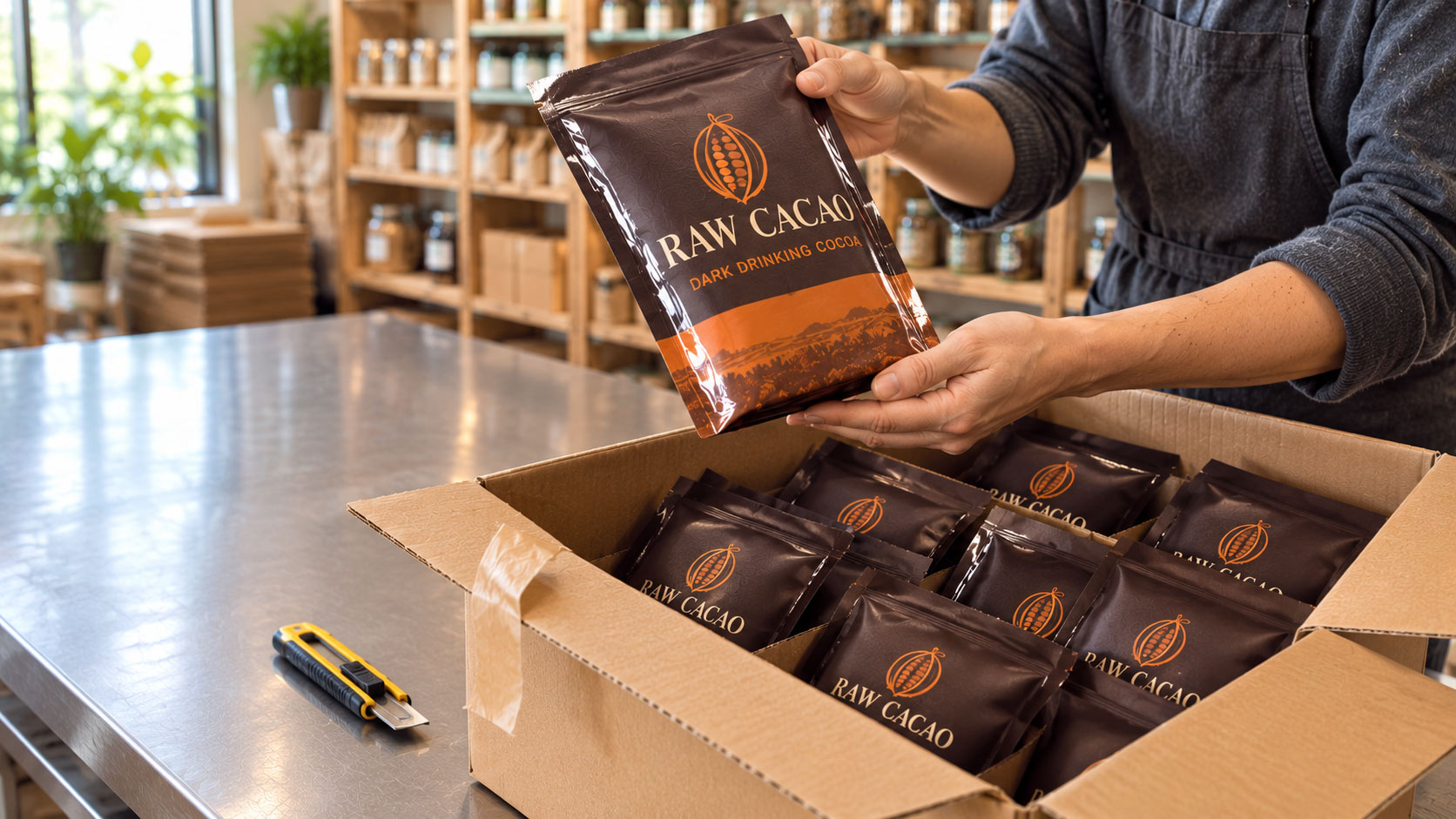 Your Matte Pouches Arrived With Shiny Streaks. The Box Polished Them.